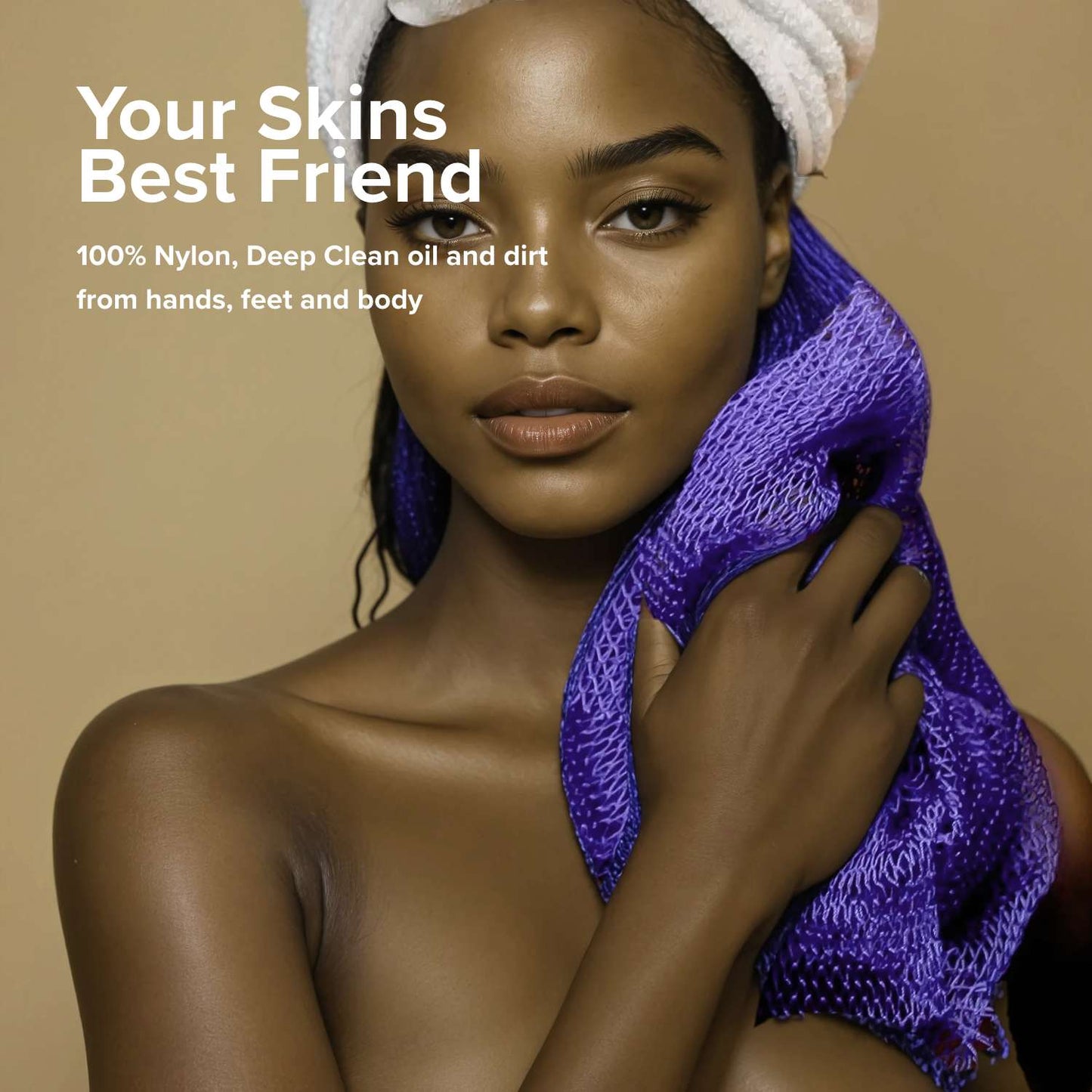 100% Authentic African Exfoliating Net Sponge