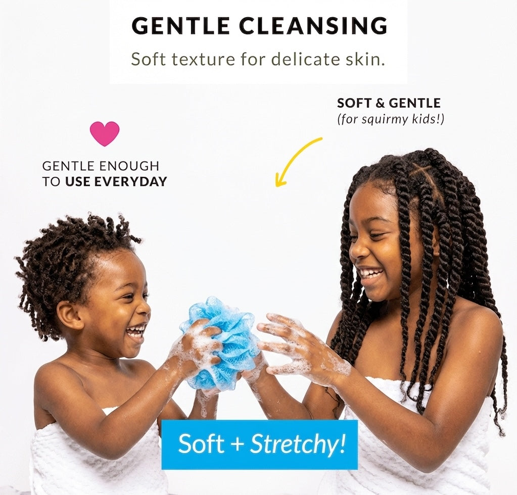 Kids African Exfoliating Net Sponge