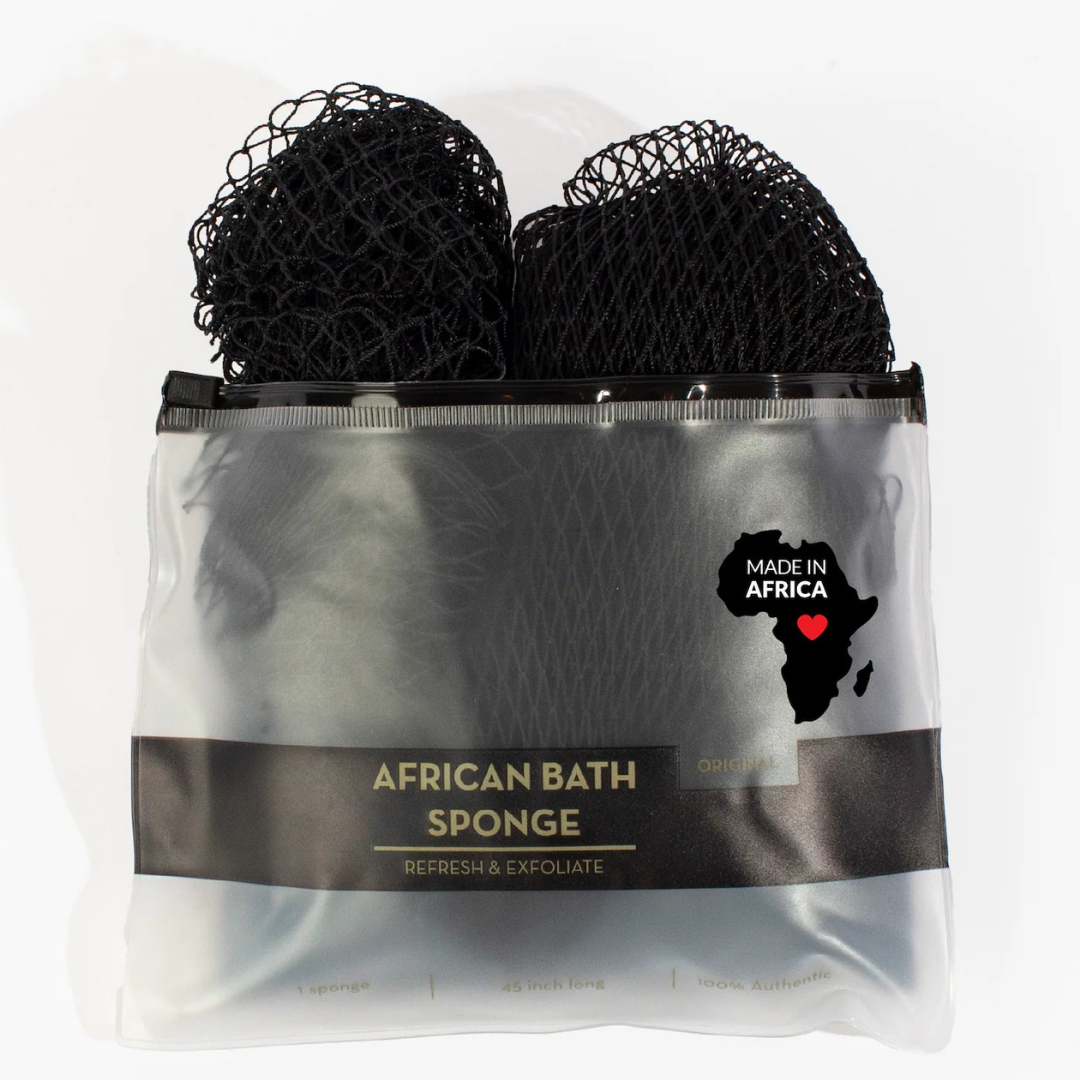 Face & Body Authentic African Exfoliating Net Sponge Set