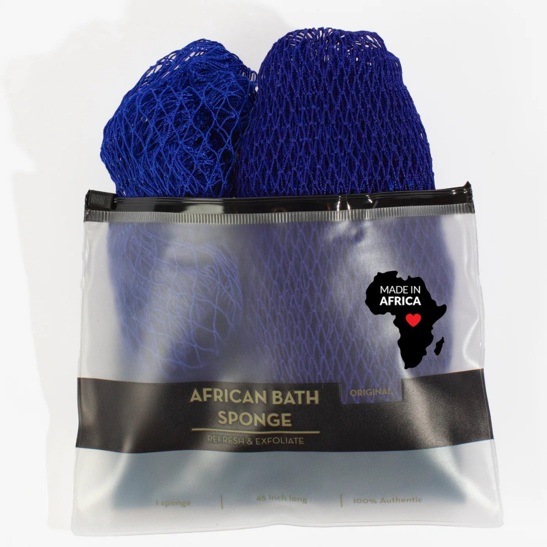 Face & Body Authentic African Exfoliating Net Sponge Set