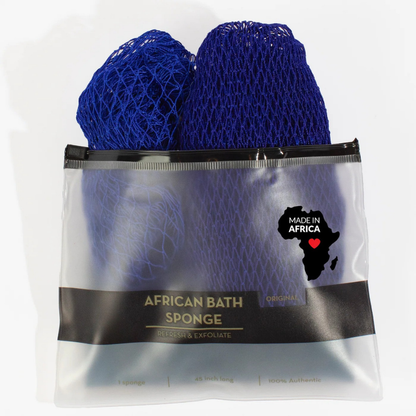 Face & Body Authentic African Exfoliating Net Sponge Set