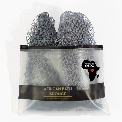 Face & Body Authentic African Exfoliating Net Sponge Set
