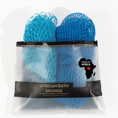 Face & Body Authentic African Exfoliating Net Sponge Set