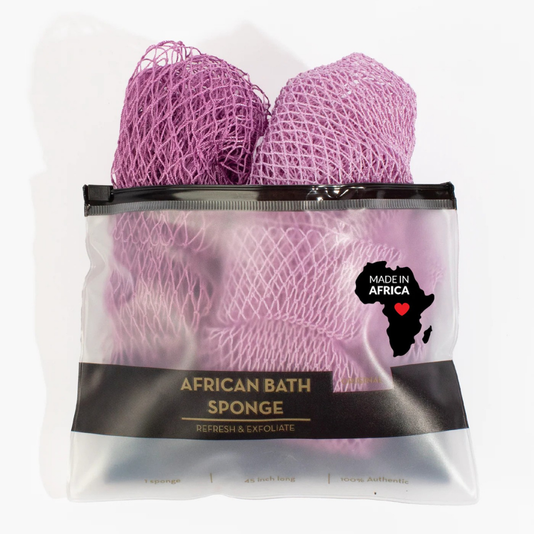 Face & Body Authentic African Exfoliating Net Sponge Set