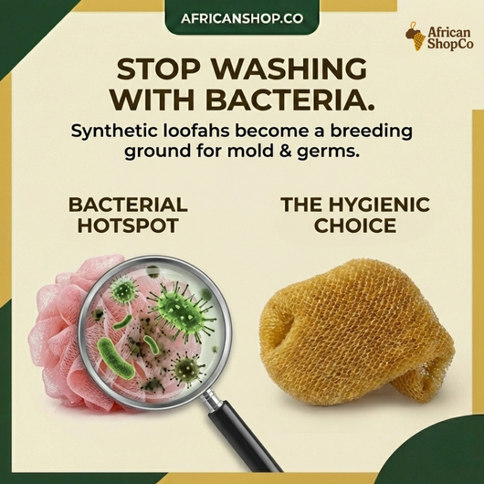 The Authentic African Exfoliation Tool That Makes Skin Baby-Smooth After 1 Shower