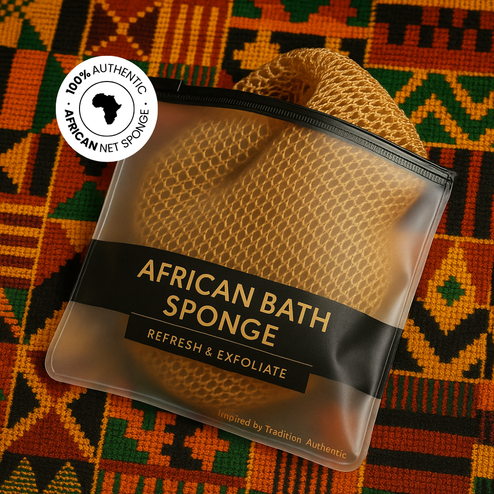 100% Authentic African Exfoliating Net Sponge – AFC USA