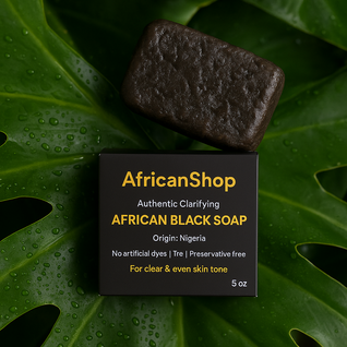 %100 African Black Soap