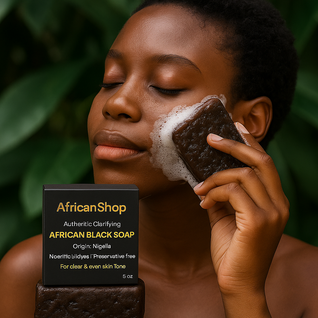 %100 African Black Soap