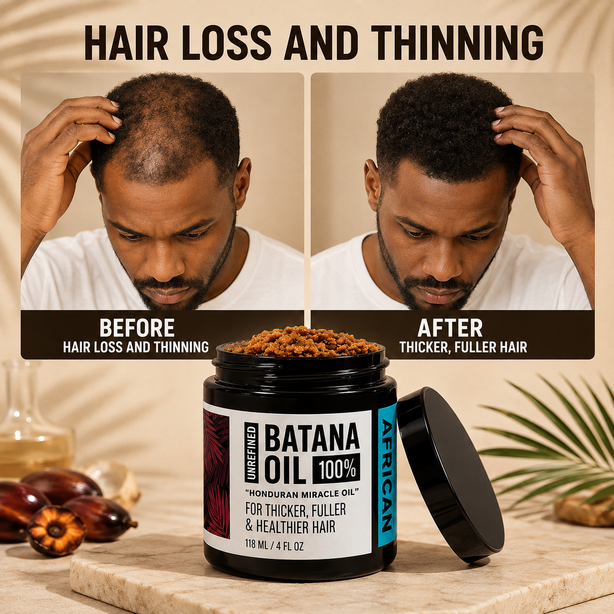 Batana Natural Hair Growth Oil