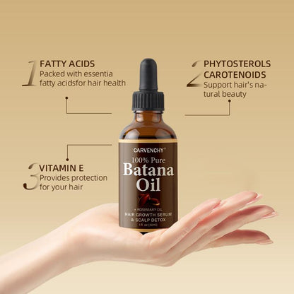 Organic Batana Serum Rosemary & Vitamin E Scalp Nourisher