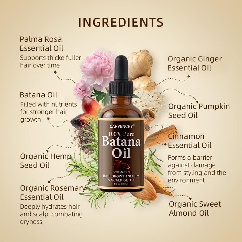 Organic Batana Serum Rosemary & Vitamin E Scalp Nourisher