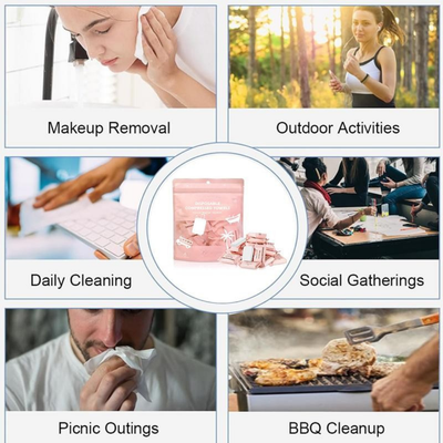 Compact Disposable Compressed Towel Pods